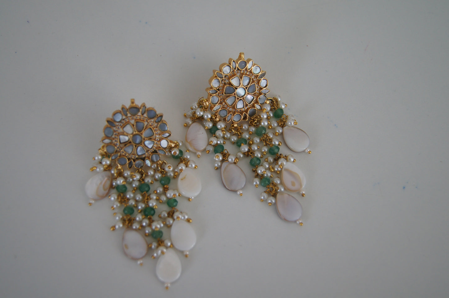 Mother of pearl earrings